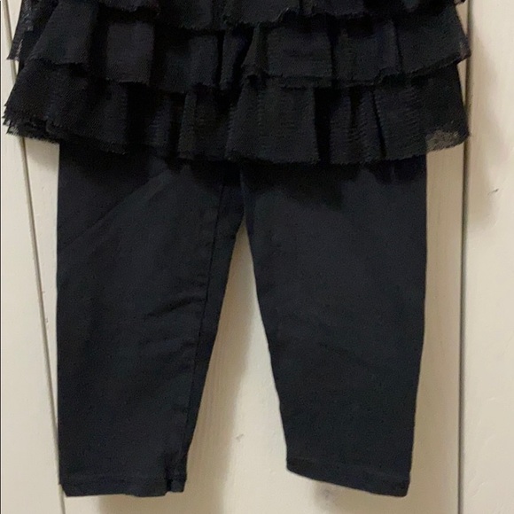 The Children’s Place Black Tutu Leggings - Picture 3 of 3